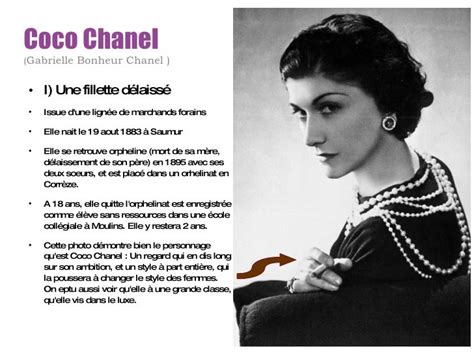 biographie de coco chanel en français|Coco Chanel enfance.